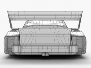 Porsche 93577 1977 Daytona Racing Modello 3D