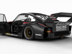 Porsche 93577 1977 Daytona Racing HQ 3D 模型