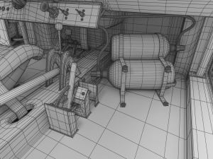 Porsche 93577 1977 Daytona Racing HQ 3D 模型