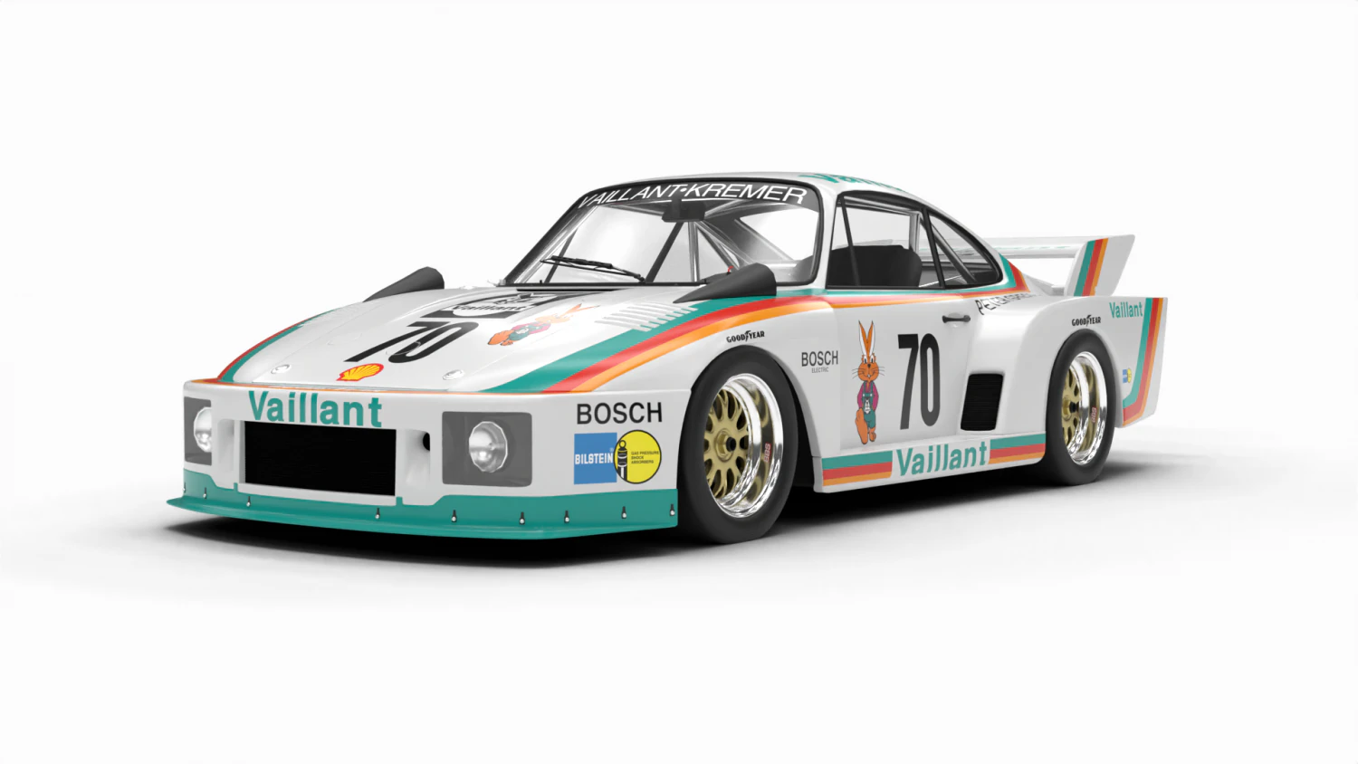Porsche 935 77 1977 Vaillant DRM Corrida Modelo 3D .c4d .max .obj .3ds .fbx .stl .blend 