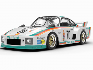 Porsche 935 77 1977 Vaillant DRM Racing Model 3D
