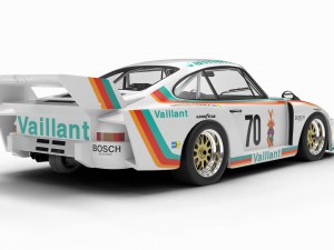 Porsche 935 77 1977 Vaillant DRM Racing 3D Модель