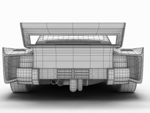 Porsche 935 77 1977 Vaillant DRM Racing 3D Модель