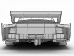 Porsche 935 77 1977 Vaillant DRM Corrida Modelo 3D