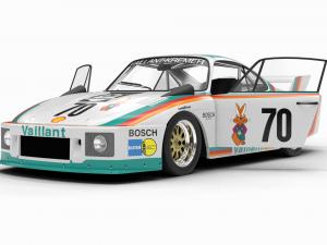 Porsche 93577 1977 Vaillant DRM Racing HQ Modelo 3D