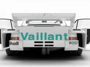 Porsche 93577 1977 Vaillant DRM Racing HQ 3D Model