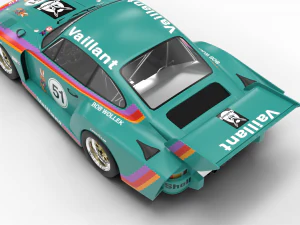 Porsche 935 K2 1977 Kremer Racing 3D Model