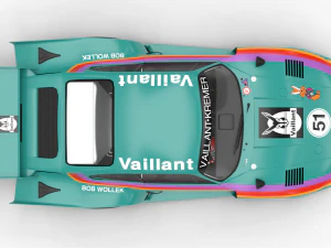 Porsche 935 K2 1977 Kremer Racing 3D Model