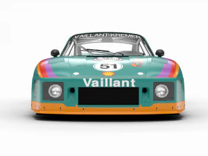 Porsche 935 K2 1977 Kremer Racing 3D Model