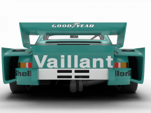 Porsche 935 K2 1977 Kremer Racing 3D Model