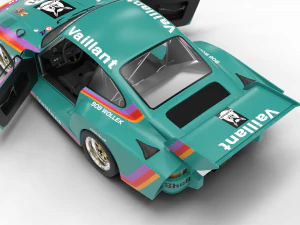 Porsche 935 K2 1977 Kremer Racing HQ 3D Model