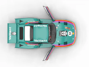 Porsche 935 K2 1977 Kremer Racing HQ 3D Model