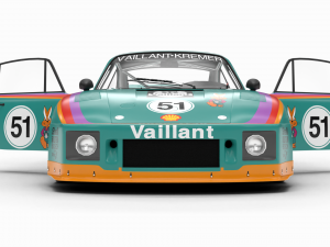 Porsche 935 K2 1977 Kremer Racing HQ 3D Модель