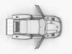 Porsche 935 K2 1977 Kremer Racing HQ 3D Модель