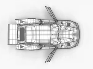 Porsche 935 K2 1977 Kremer Racing HQ 3D Model