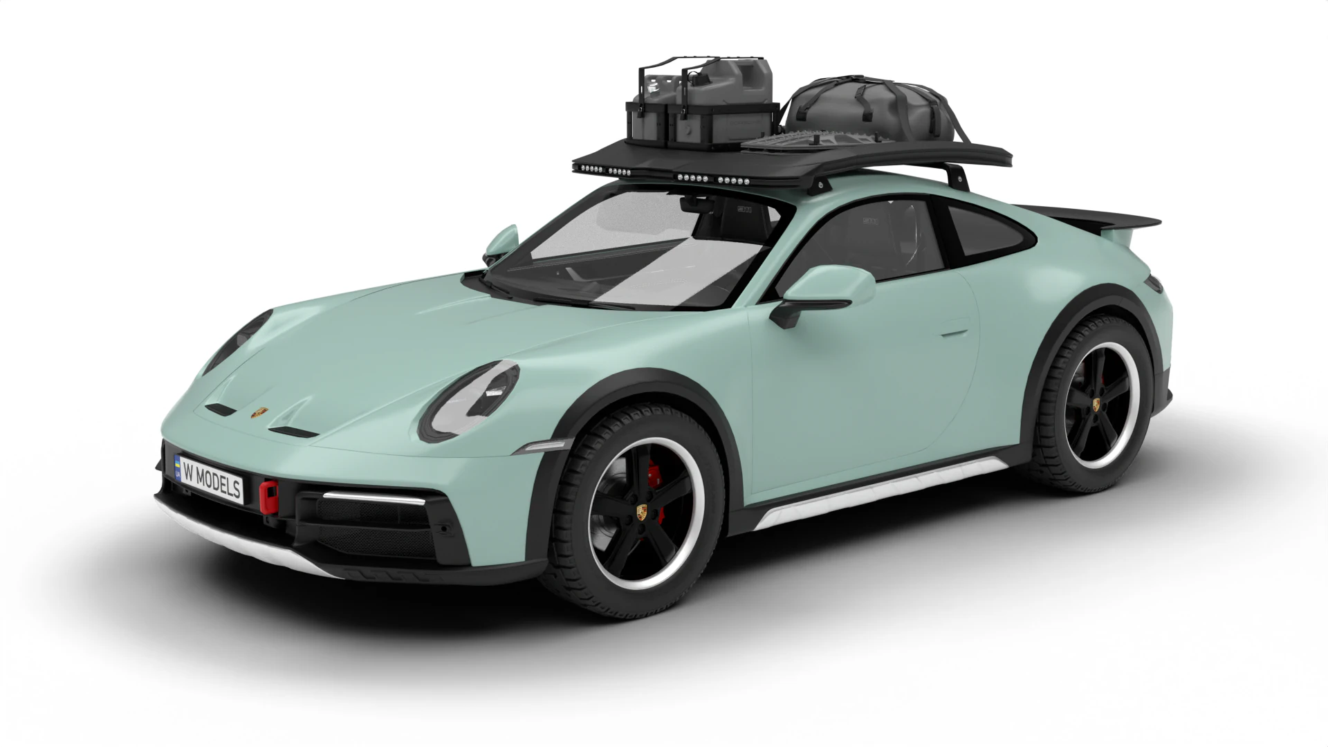 Porsche 911 Dakar 2023 3D Model .c4d .max .obj .3ds .fbx .stl .blend 