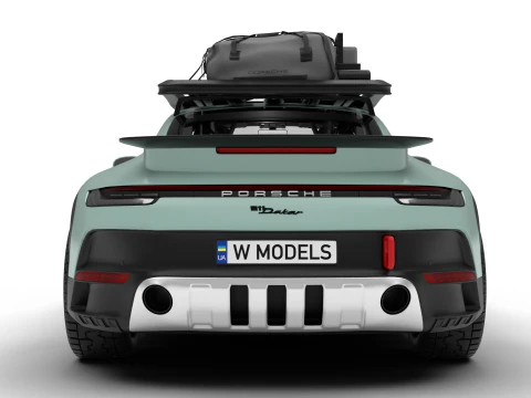 Porsche 911 Dakar 2023 3D Model