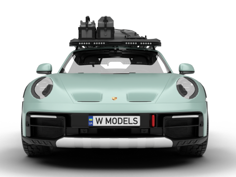 Porsche 911 Dakar 2023 3D Model