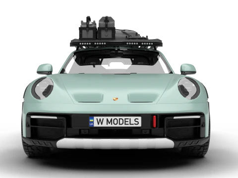 Porsche 911 Dakar 2023 3D Model