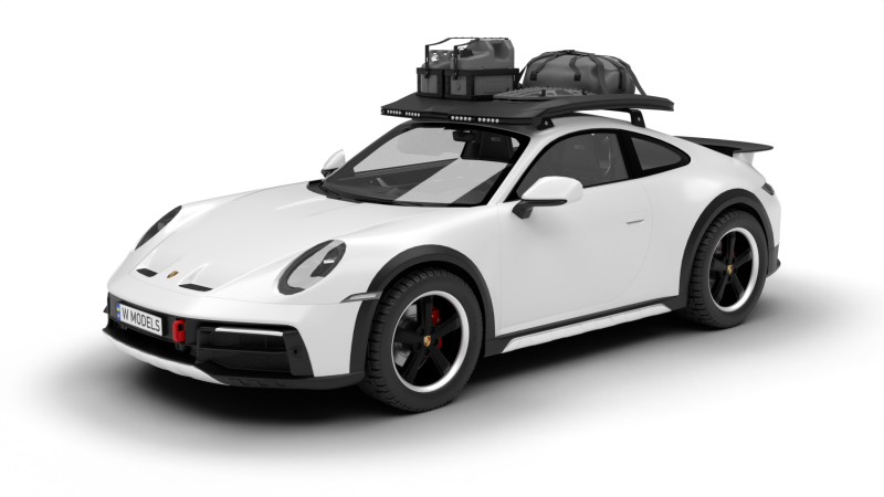 Porsche 911 Dakar 2023 Model 3D .c4d .max .obj .3ds .fbx .stl .blend 