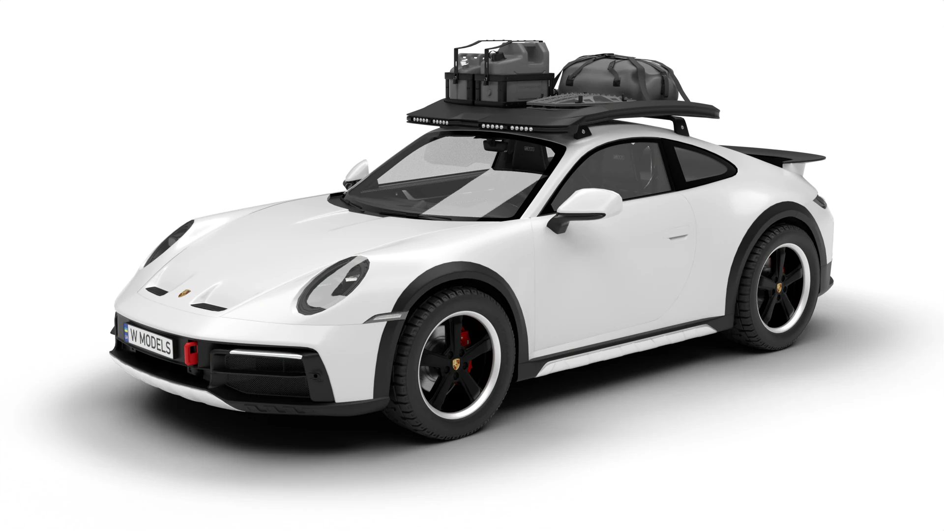 Porsche 911 Dakar 2023 3D Model .c4d .max .obj .3ds .fbx .stl .blend 