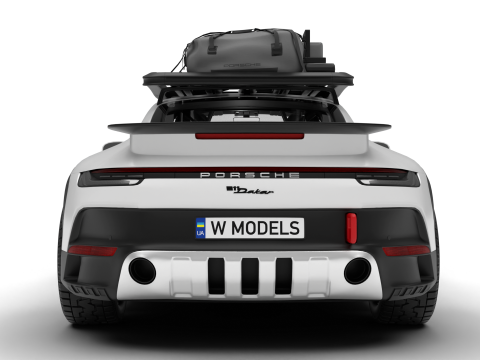 Porsche 911 Dakar 2023 Model 3D
