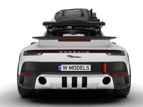 Porsche 911 Dakar 2023 3D Model