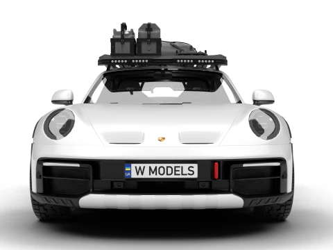 Porsche 911 Dakar 2023 3D Model