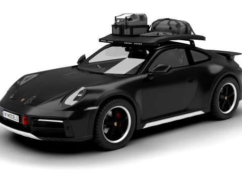 Porsche 911 Dakar 2023 3D Model