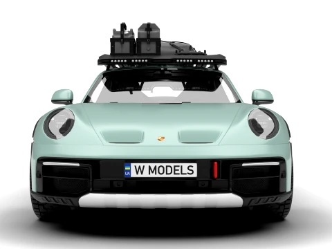 Porsche 911 Dakar 2023 3D Model