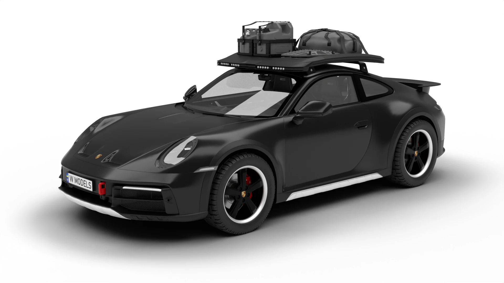 Porsche 911 Dakar 2023 3D Model .c4d .max .obj .3ds .fbx .stl .blend 