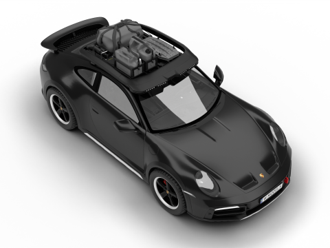 Porsche 911 Dakar 2023 3D Model