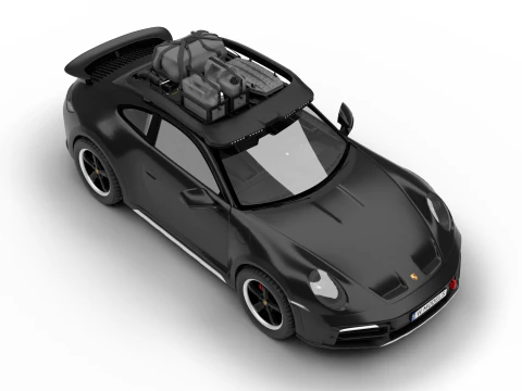 Porsche 911 Dakar 2023 3D Model