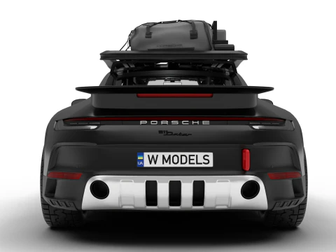 Porsche 911 Dakar 2023 3D Model