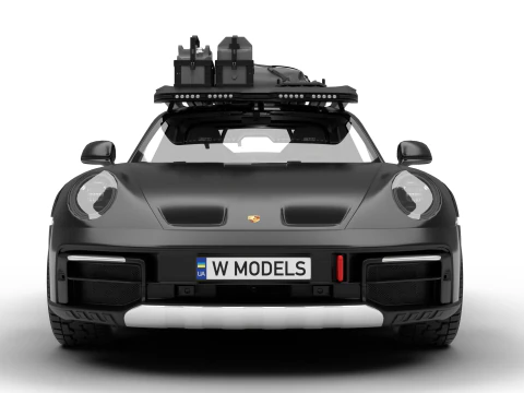 Porsche 911 Dakar 2023 3D Model