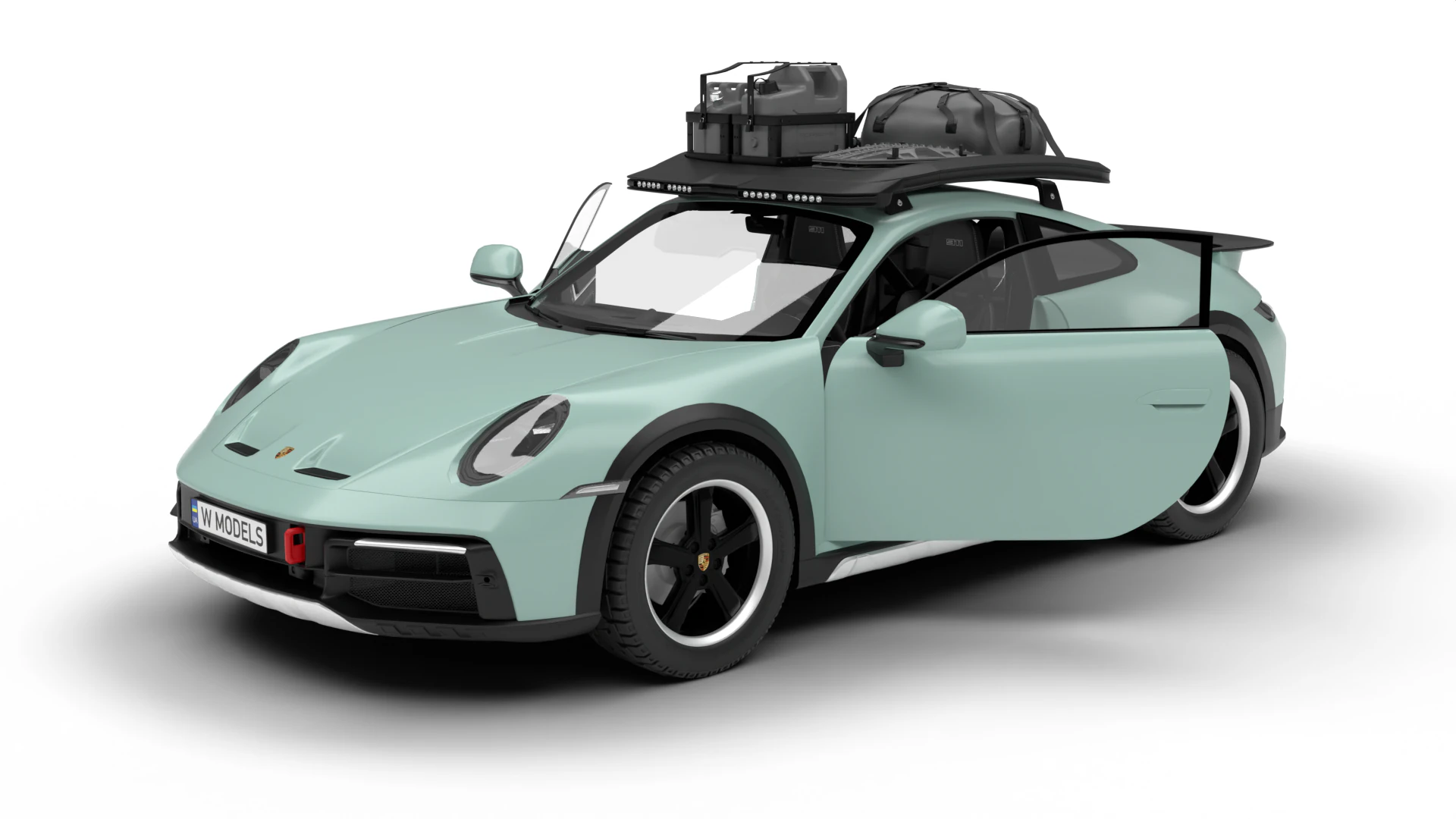 Porsche 911 Dakar 2023 HQ Modelo 3D .c4d .max .obj .3ds .fbx .stl .blend