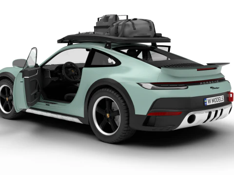 Porsche 911 Dakar 2023 HQ Modelo 3D
