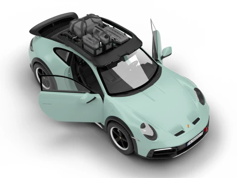 Porsche 911 Dakar 2023 HQ Modelo 3D