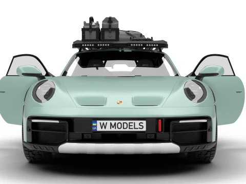 Porsche 911 Dakar 2023 HQ Modelo 3D
