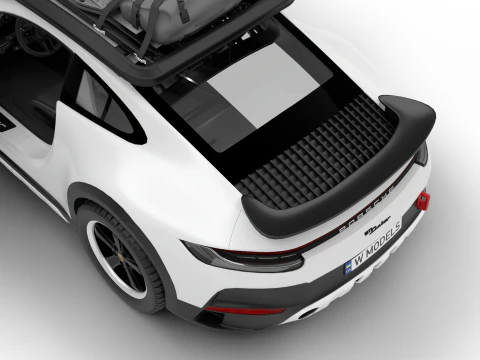 Porsche 911 Dakar 2023 HQ 3D Model