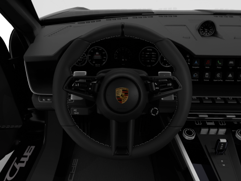 Porsche 911 Dakar 2023 HQ interior 3D Модель