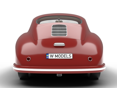 Porsche 356-2 Coupe 1948 Modelo 3D