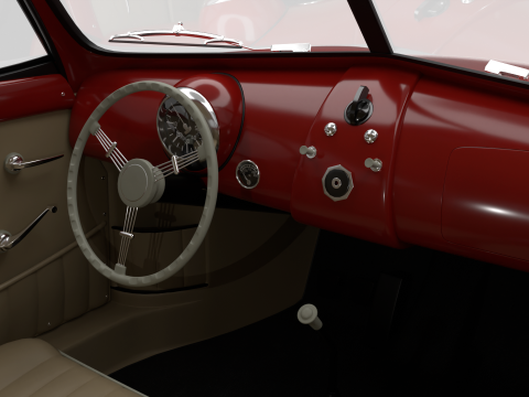 Porsche 356-2 Coupe 1948 Modelo 3D