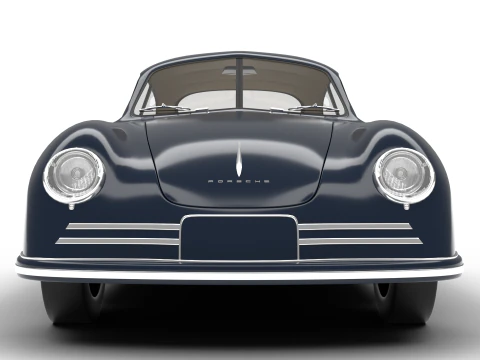 Porsche 356-2 Coup&eacute; 1948 3D Model