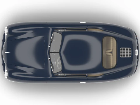 Porsche 356-2 Coup&eacute; 1948 3D Model