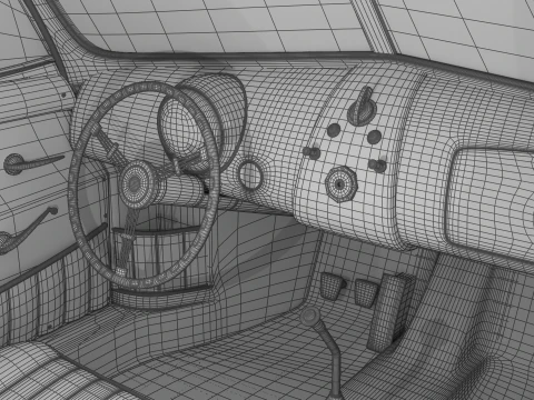 Porsche 356-2 Coup&eacute; 1948 3D Model