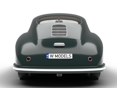 Porsche 356-2 Coupe 1948 Modèle 3D