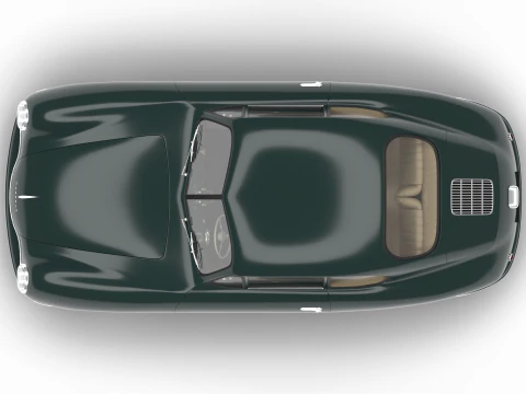 Porsche 356-2 Coup&eacute; 1948 3D Model