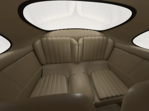 Porsche 356-2 Coupe 1948 HQ 3D Model