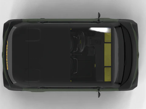 Opel Rocks-e 2020 Esercito olandese Modello 3D